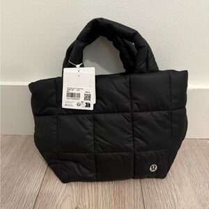 lululemon athletica Quilted Black Tote